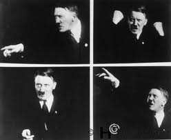 hitler practicing